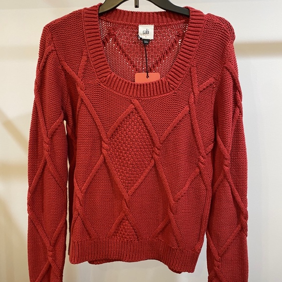 Cabi Fall 2020 Square Neck Pullover (small) - Picture 2 of 4